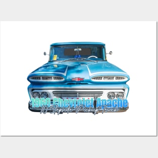 1960 Chevrolet Apache 10 Stepside Pickup Truck Posters and Art